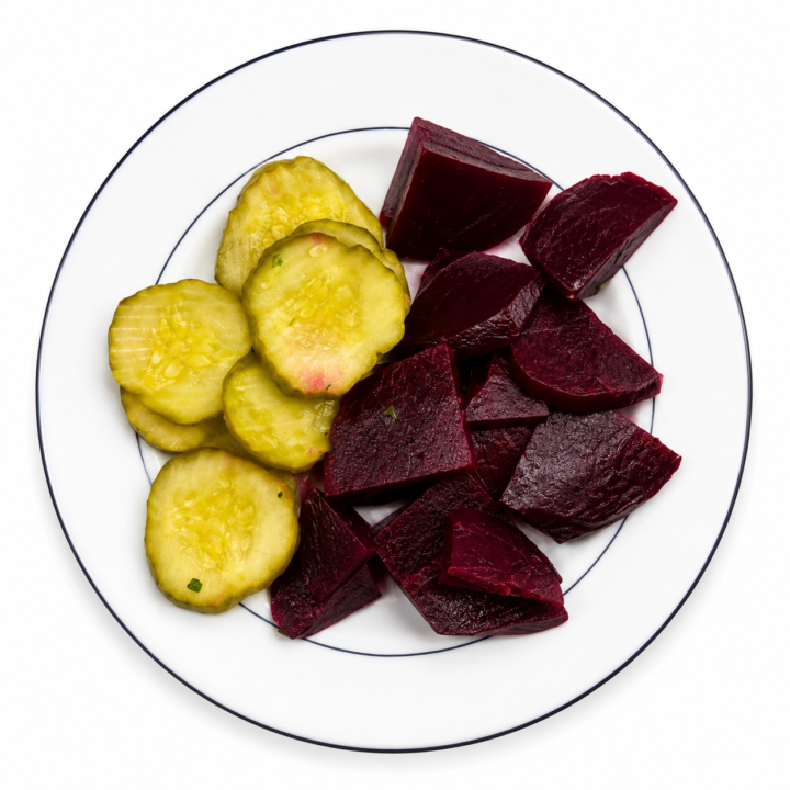 Organic Red Beets & Pickles