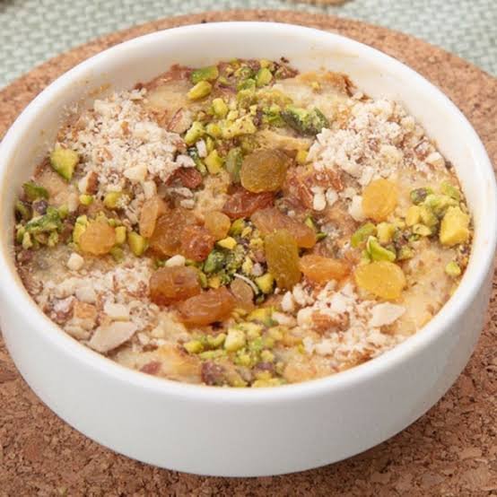 Egyptian Bread Pudding (Umm Ali)